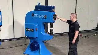 Walter Eckold KF 460 Kraftformer shrinking stretching forming doming flattening MACH4METAL 6697 used