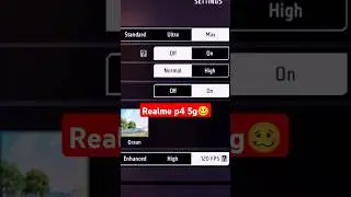 realme p4 5g 144 fps reality #freefire #bgmi #realme #godmode realme p4 pro 5g