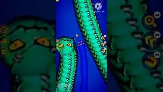 😱Worms Zone.io ❤️001 Slither Snake TOP 1 Лучшая мировая рекордная змея Эпический кейсинг WormsZon...