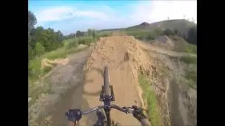Friedberg Trails Dirtcontest 2015 Course Preview Deutsche Freestyle Mountainbike Tour - DFMT