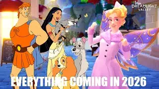 Everything New Coming In 2026 I Disney Dreamlight Valley I Rebeccas Creations