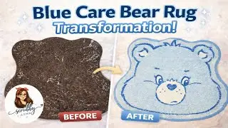 Satisfying Care Bear Rug Clean 💙 🐻