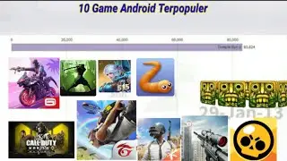 #TrendingGame #BarRace Top 10 Paling Populer Game Android 29 Januari 2013- 1 Juni 2020