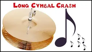 Cymbal Crash 1-6 | Long Cymbal Crash | Multiple Cymbal sounds #samples #cymbals  #soundeffects #free