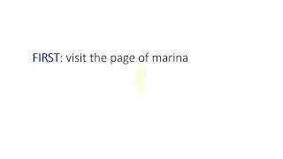 How to Create Marina MISMO ACCOUNT