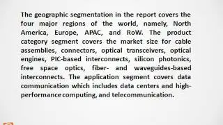 Optical Interconnect Market
