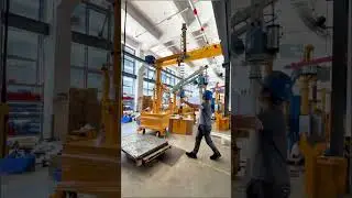 Carton box lifter crane#manipulator #madeinchina #minicrane #hoist #jibcrane #box #materialhandling