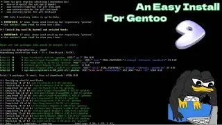 Gentoo: An 𝓔𝓪𝓼𝔂 Install..