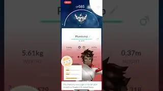Finally caught a #shiny #phantump today ✨👻 #shinypokemon #pokemongo #gaming #halloween #pogo #fyp