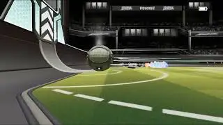 Turtle Air Dribble to Double Flip Reset in RL Sideswipe