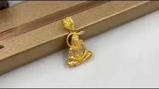 1 GRAM GOLD PREMIUM QUALITY HANUMANDADA PENDANT FOR MEN DESIGN A-564