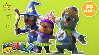 Moley: Showtime Spectacular! 🌟 🎭 | TALENT SHOW, THEATRE & FUN | Full Episodes | Kids Animation