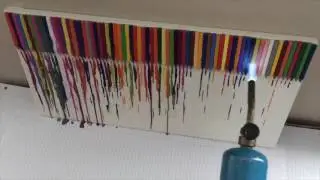 Crayon Vs. Propane Torch