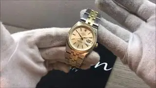 S/N 3121 Rolex Datejust Oysterquartz case