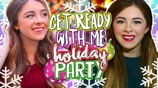 GET READY FOR A HOLIDAY PARTY! Holiday GRWM Hair, Makeup, & Outfit Ideas! // Jill Cimorelli