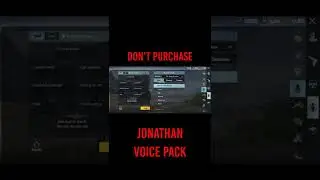 Don't purchase jonathan voice pack | #shorts #bgmishorts