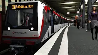 Train Simulator Classic | Führerstandsmitfahrt | DT4.3 | HHA U1 Farmsen nach Fuhlsbüttel-Nord