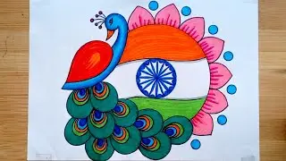 Republic Day Drawing/Happy Republic Day Drawing/How To Draw Republic Day Poster Drawing Easy 