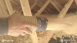 Nature Fibres_ProfibCell+_Cellulose de fibres de bois souffl&eacute;e_Blown-in wood fiber cellulose
