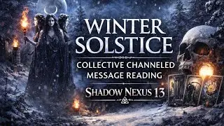 Winter Solstice & Yule | Third Eye & Crown Singing Bowl Activation ✨ Alchemy Elem + Mystical Shaman 