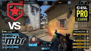 Gambit vs MIBR - ESL Pro League Season 13 - Group C - Highlights - CSGO