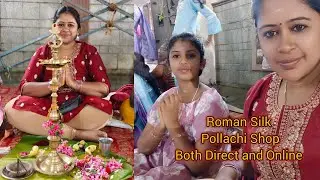 Roman Silk New Launch Onam Special Collection 😎😎😎😎 Pollachi Online & Direct Shopping Available #live