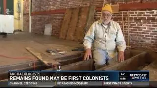 Human remains from 1500s unearthed in St. Augustine