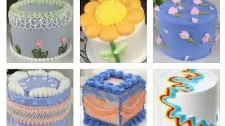 Amazing Cake Decorating Ideas | Beautiful Buttercream Flower Designs