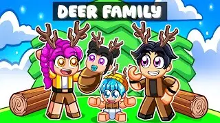 Having a DEER FAMILY in Roblox! (Kpop Demon Hunters)