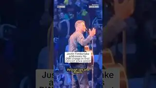 Justin Timberlake addresses his DWI charge in first concert since arrest