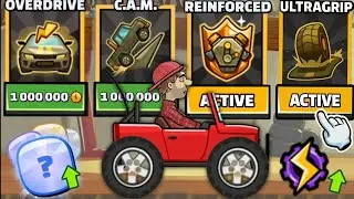 I SPENT OVER $10.000.000 ON MY GARAGE! 🤑 HILL CLIMB RACING 2