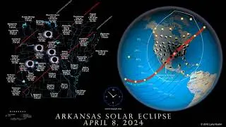 Total Eclipse of the Sun for Arkansas On April 8, 2024