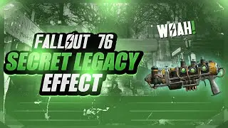 Fallout 76 - How To Make This New Legacy! (Infinite Range Plasma Flamer) (Patched)