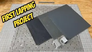 Lapping Project - Lapping Homemade Surface Gauge and Testing for flatness and accuracy