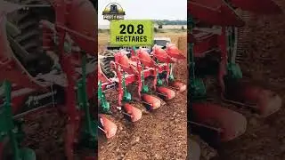 AgXeed and Kverneland: Fully Autonomous Plowing #prostoagro #tractor #farming