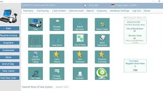 Inventory Desktop Point of Sale using C# with SQL server