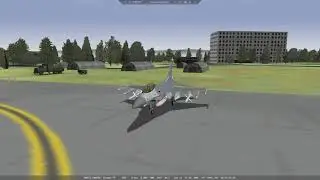 Falcon 4 Allied Force (2005) - Pre-plan Close Air Support mission - Flight