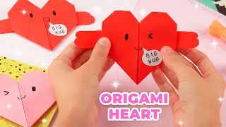 Origami Paper Heart | Valentine's day Gift idea | Origako