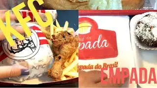 PROVANDO COMBO KFC + CHEF DA EMPADA - #GABIEXPERIMENTA