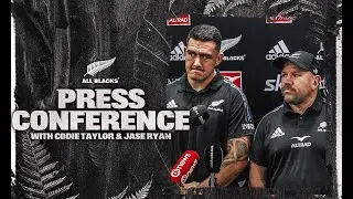 Codie Taylor & Jase Ryan preview England Test | Press Conference (London)
