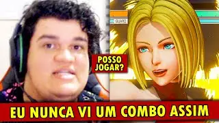 LEVEI COMBOS INACREDITÁVEIS, APANHEI DEMAIS: KOF XV ONLINE!!!