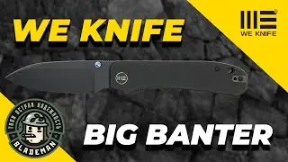 Нож WE Knife Big Banter, 20CV, G10 Black
