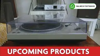 Upcoming Vintage line Like Sansui, Technics, Marantz Victor #Turntable #Amplifier #DAC #Audiophile