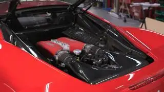 Ferrari 458 Italia Sportauspuff/Exhaust & Carbon von Capristo