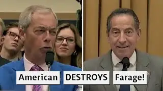 Hero Of The Year: US Politician DESTROYS Nigel Farage Over Free Speech!