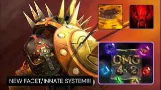 Dota 2 4+2 Mid - Bristleback with NEW FACET system is so much fun !!