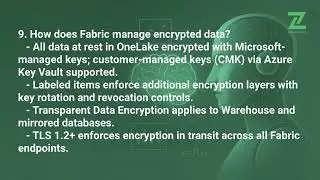 Sensitivity Labels & Data Protection in Microsoft Fabric Interview Questions
