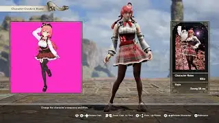 SoulCalibur 6; Sakura Miko custom character video guide by Zeno XC