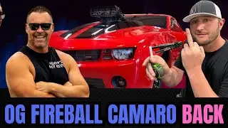 Райан Мартин возвращает оригинальный Fireball Camaro на трассу. Радиальные шины: план Райана No T...