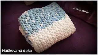 Háčkovaná deka/Easy Crocheted Blanket (english subtitles)